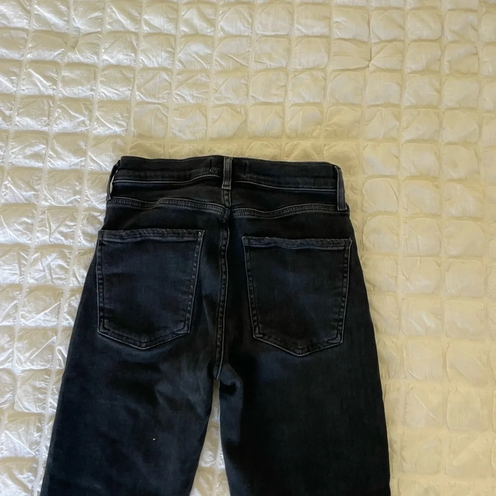 Agolde Sophie black skinny denim